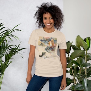 Warwick Goble Fairy Tale Fantasy ArtShort-Sleeve Unisex T-Shirt, Woman&#39;s Fairy Tale T-shirt