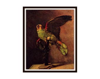 Vincent Van Gogh "Parrot"  Fine Art Reproduction Giclee Art Print Unframed  8 x 10" or 11 x 14"  Art Prints,