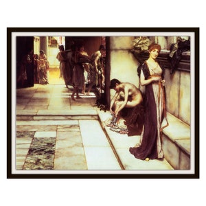 Lawrence Alma-Tadema &quot;Apodyterium&quot; Giclee Art Print, Fine Art Reproduction  Unframed,  11 x 14&quot;,  Unframed