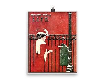 Coles Phillips Christmas Poster