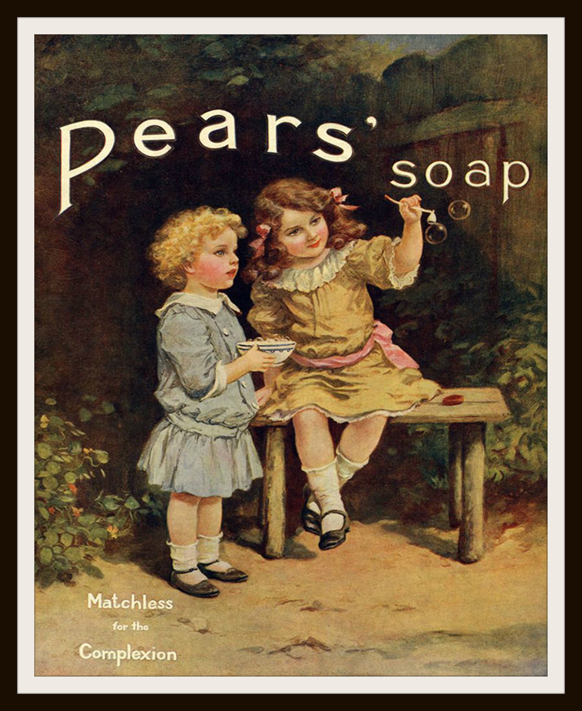 Set of 3 Vintage Pear's Soap Advertisements Reproductions Etsy