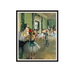 Edgar Degas Ballet Class  Fine Art Reproduction Giclee Art Prints  Unframed   8 x 10&quot; or 11 x 14&quot;  Art Prints, Wall Decor