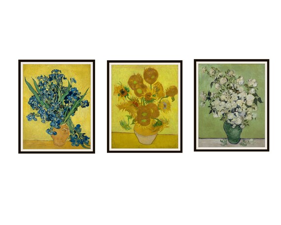 花瓶の花　ゴッホ　 ジクレー版画 ヴィンセント ヴァン ゴッホ ファインアート「花瓶の花」複製ジクレー