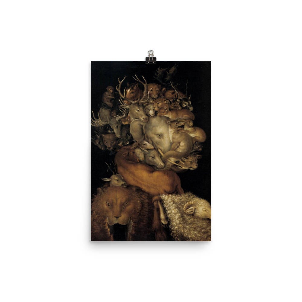 Giuseppe Arcimboldo Poster the Four Elements "earth" Poster - Etsy