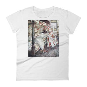Arthur Rackham Venus and the Cat Women's short sleeve t-shirt