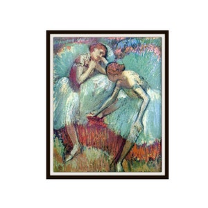 Edgar Degas Dancers   Fine Art Reproduction Giclee Art Prints  Unframed   8 x 10&quot; or 11 x 14&quot;  Art Prints, Wall Decor