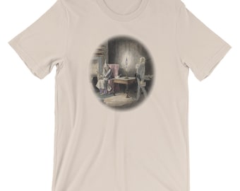 John Leech's Original Dickens A Christmas Carol Art, Unisex Long Sleeve T-Shirt, Vintage Art T-shirt