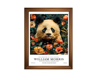 Printed William Morris Art Poster #29 – Vintage Arts and Crafts Botanical Wall Art Print –  Museum-Quality Victorian Pattern Fine Art Decor