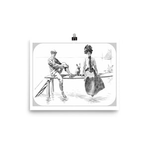 Charles Dana Gibson Art Print Reproduction Poster