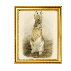 &quot;Gedruckte Vintage viktorianische Beatrix Potter Peter Kaninchen &quot;&quot;Aquarell Häschen&quot; Kunstdruck Poster, Kinderzimmer, Dusche Geschenk, Baby 8 x 10&quot; Giclée Kunst.&quot;