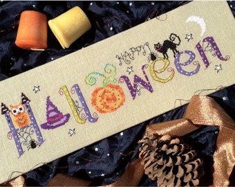 Halloween Cross Stitch PATTERN or KIT
