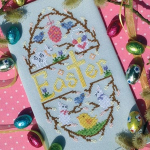 Easter Willow - Cross Stitch Digital Format PDF pattern