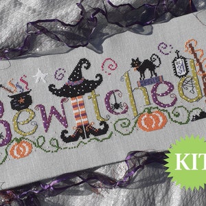 Bewitched Cross Stitch PATTERN or KIT