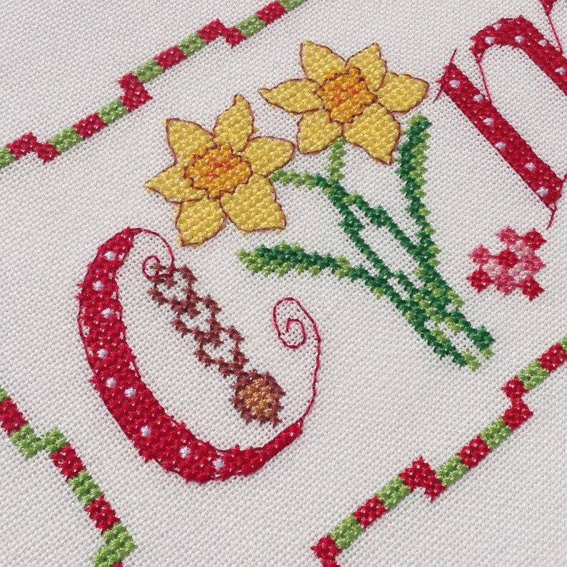 Cymru wales Cross Stitch Chart Digital Format PDF Pattern Etsy UK