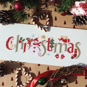 Christmas Cross Stitch Chart - Digital Format PDF Pattern