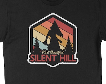 Silent Hill Tee - Visit Silent Hill T-shirt - PT silent hills, silent hill 2, pyramid head, horror game, video games