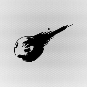 FF7 Meteor Car Decal Cloud Sephiroth Final Fantasy 7 Car Etsy