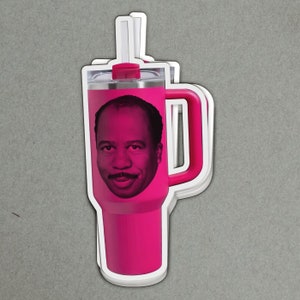Stanley Cup Stanley Office Waterproof Sticker - The Office stickers gift ideas stanley mugs die cut stickers funny stanley bottle gift idea