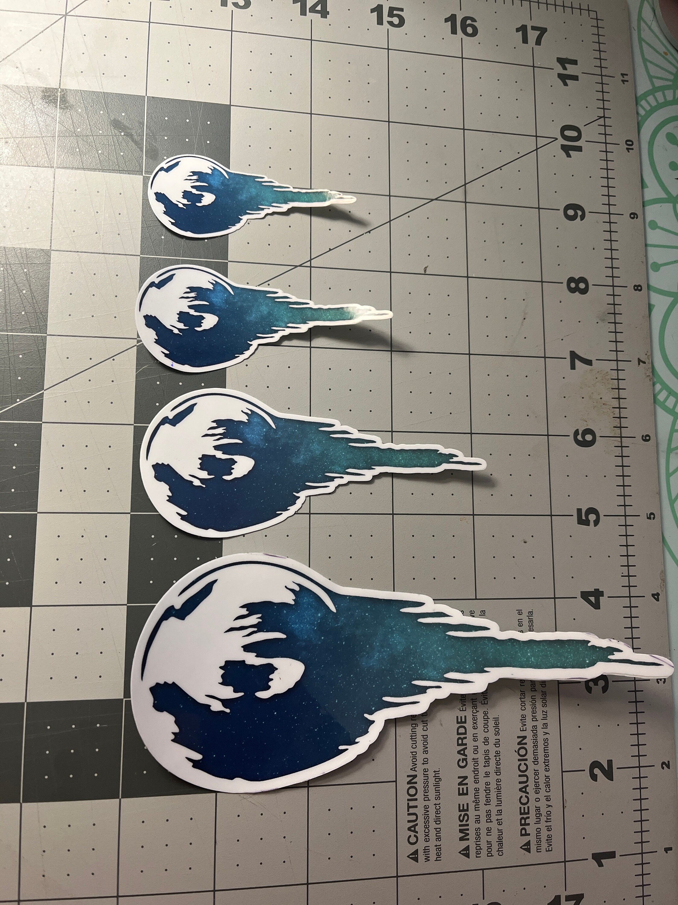 FF7 Meteor Sticker | Cloud | Sephiroth | Final Fantasy 7 Car Decal