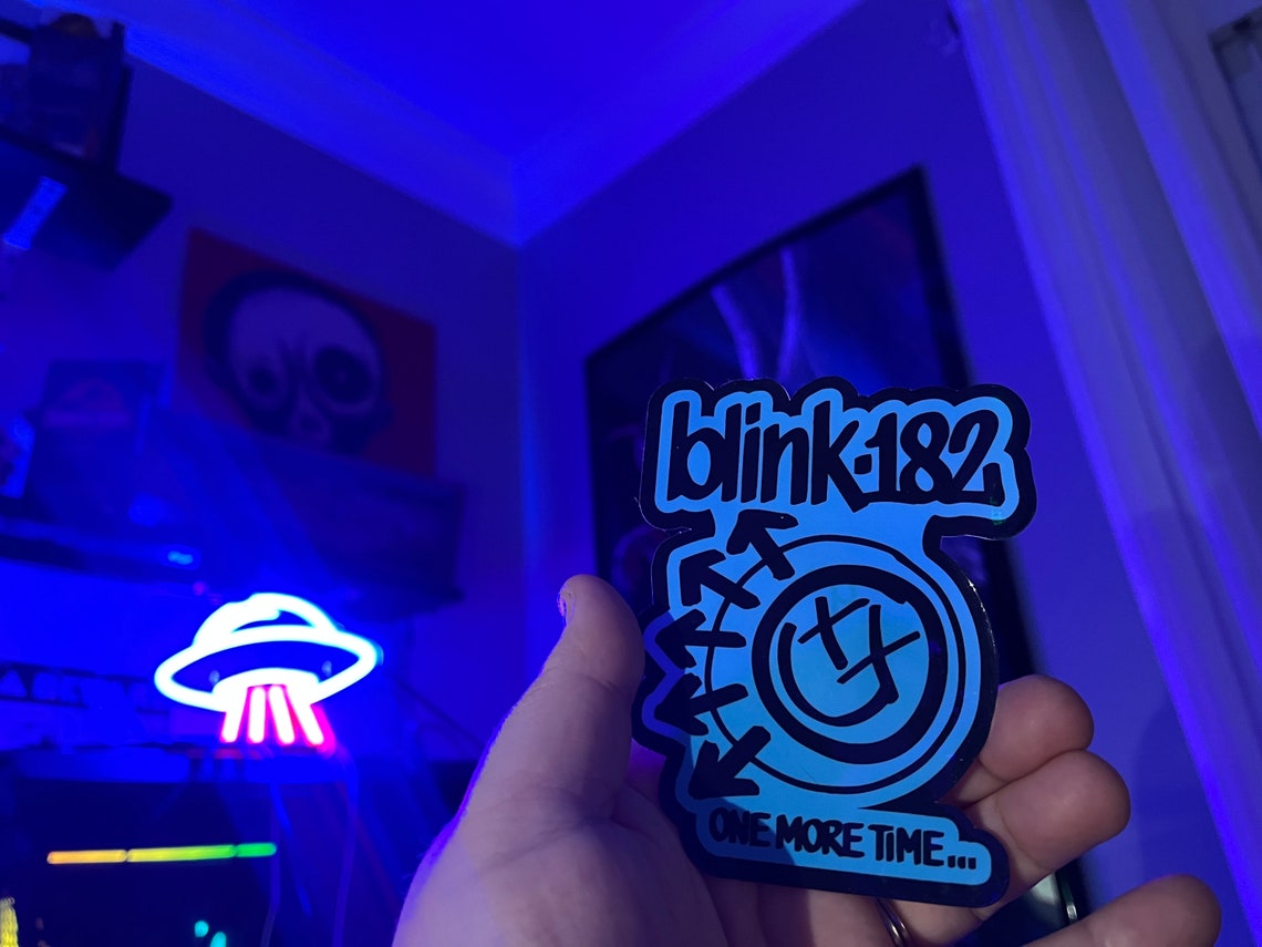 Blink 182 Laptop Stickers | One More Time, Crappy Punk Rock, Blink ...