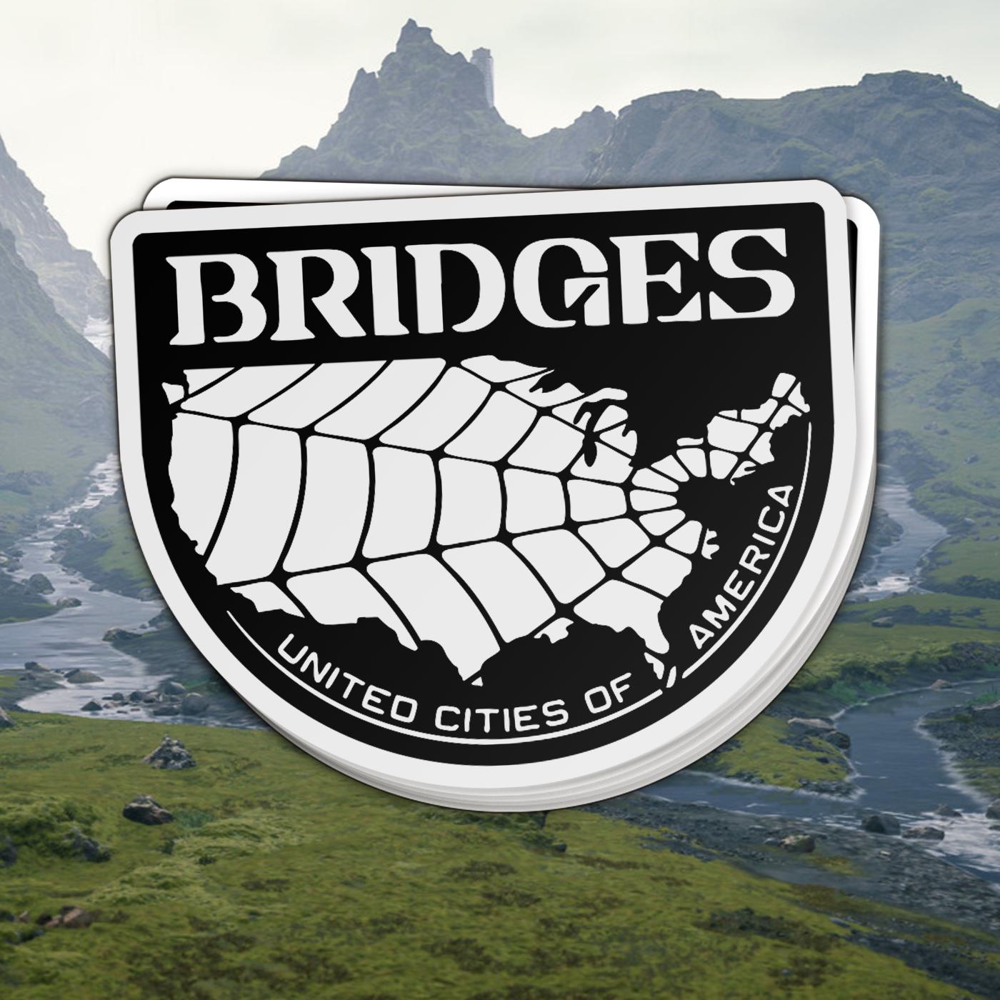 Death Stranding Waterproof Sticker Set – Fragile Express & Bridges