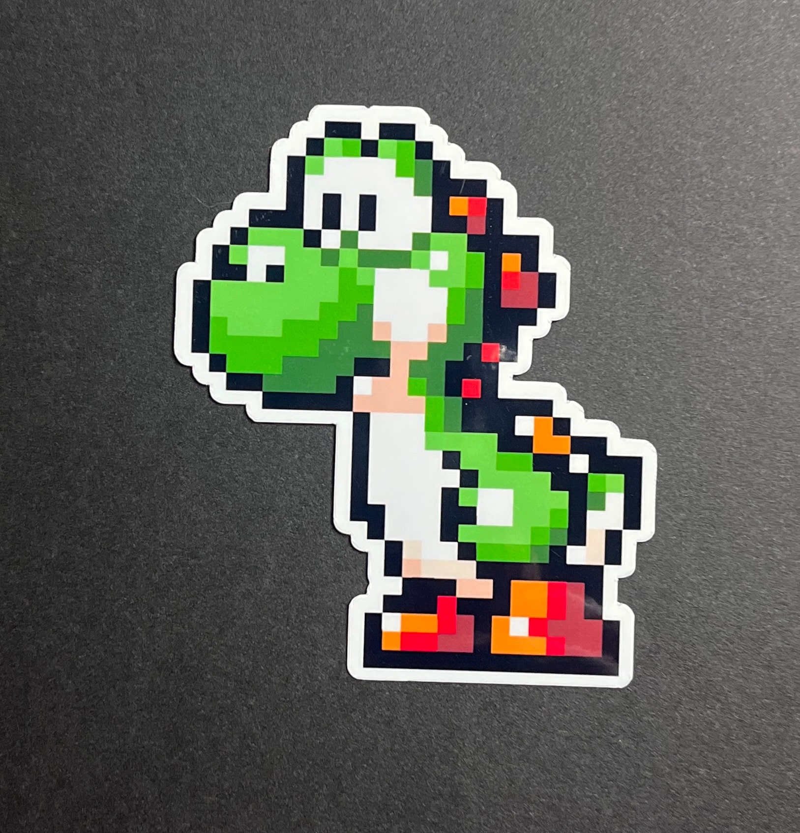 Mario Bros. Yoshi Waterproof Sticker Super Mario Brothers Decals