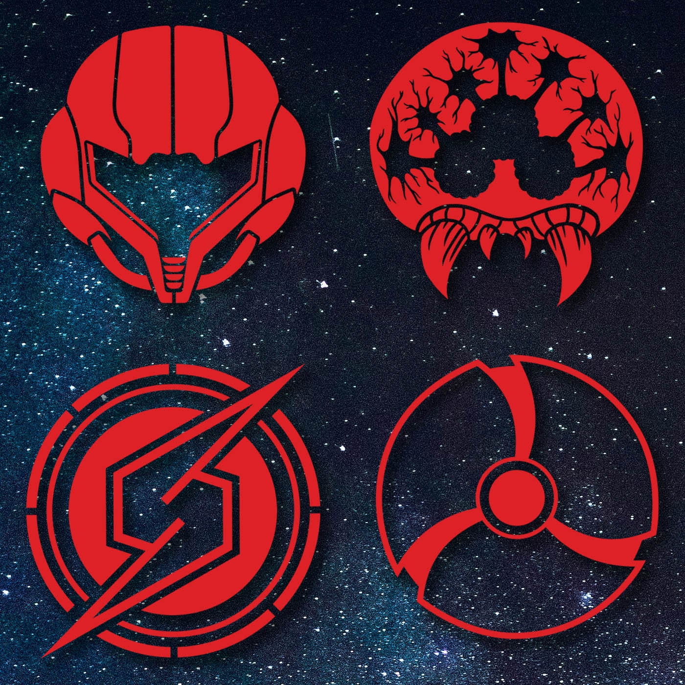 Super Metroid Dread Car Decals, Video Game Decals and Stickers, Samus ...