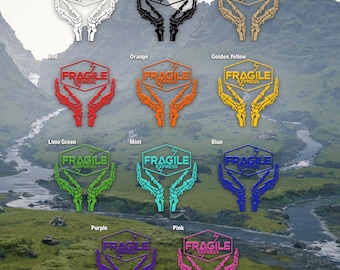 Death Stranding Vinyl Decal Set – Fragile Express & Bridges Logos