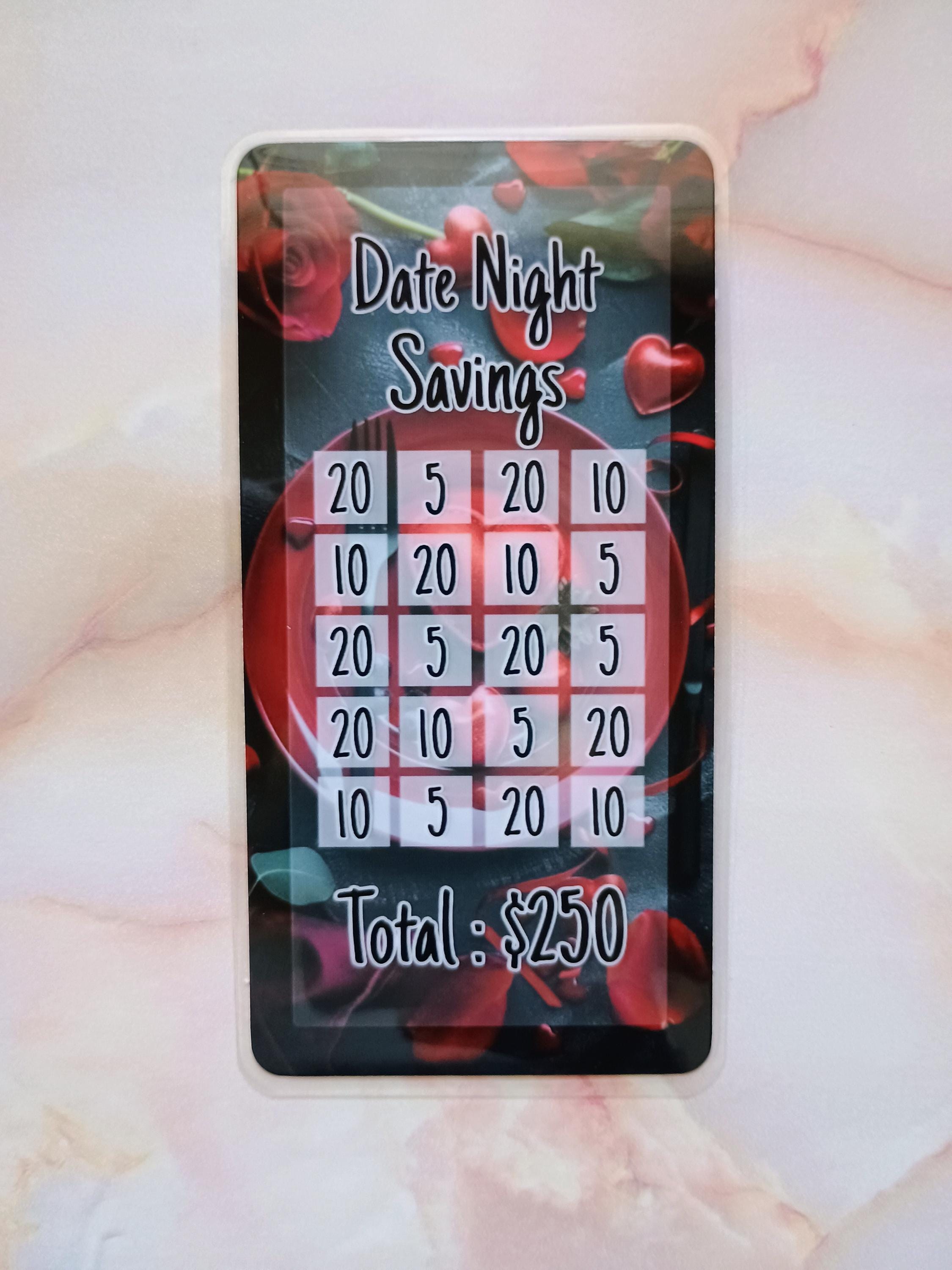 Laminated A6 Savings Challenge: Birthday, Baby Shower, Date Night - Etsy