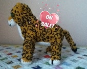 SALE--Crochet Amigurumi Jaguar Doll