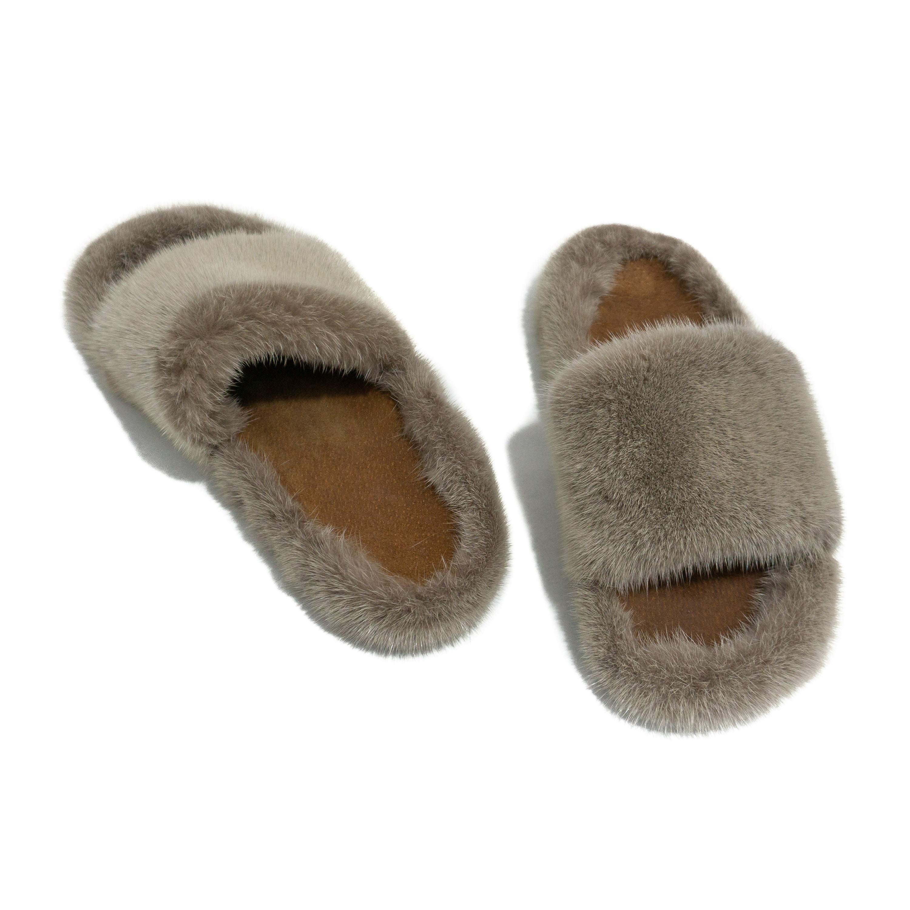 Fur Slides Fluffy Slides Fur Slippers Fuzzy Slides For Gift | Etsy