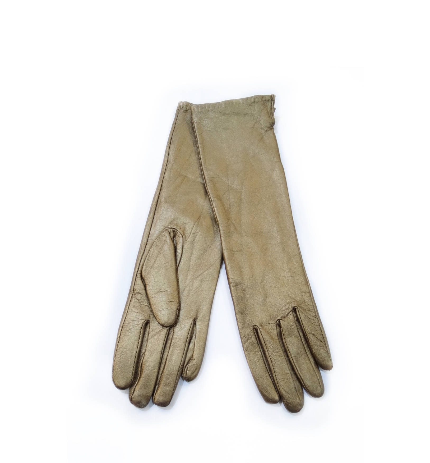 long gold gloves