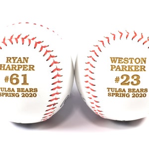 Personalized Baseball, Sports Gift, Engraved Baseball Gift, Little League Gift, Gift for Baseball Team, Softball, Coach, Graduates, Seniors