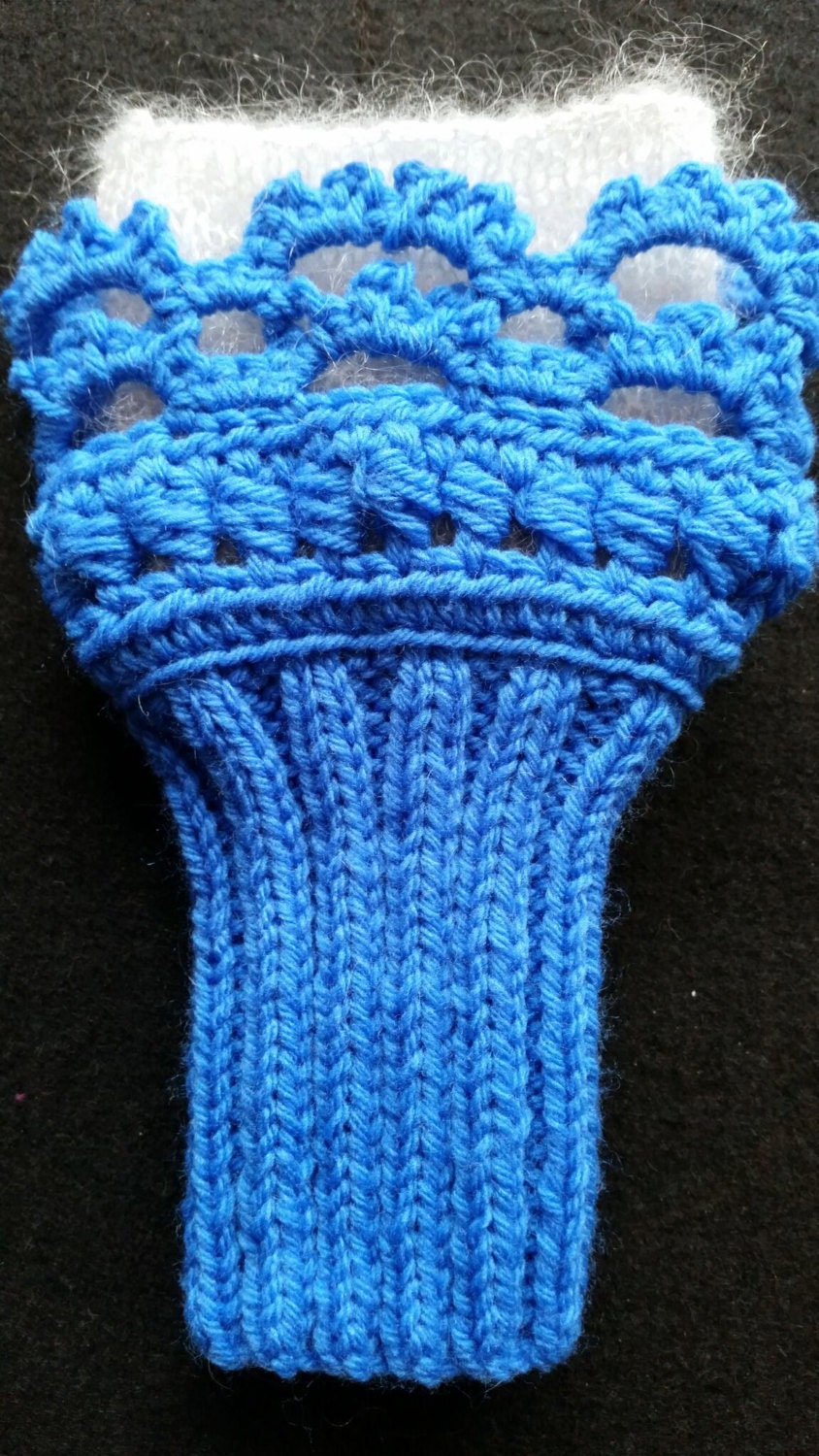 knitted wristlets