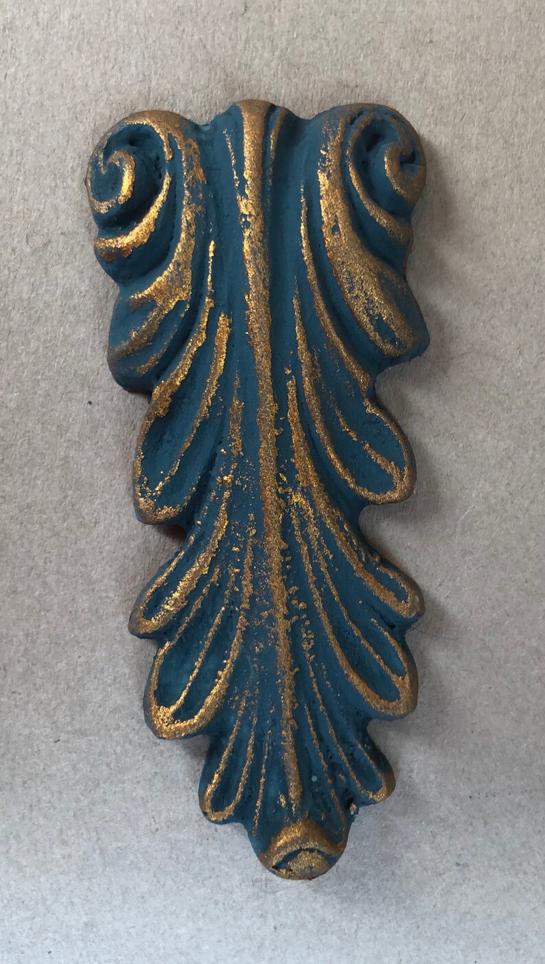 Set of furniture appliques furniture embellishments shabby Etsy