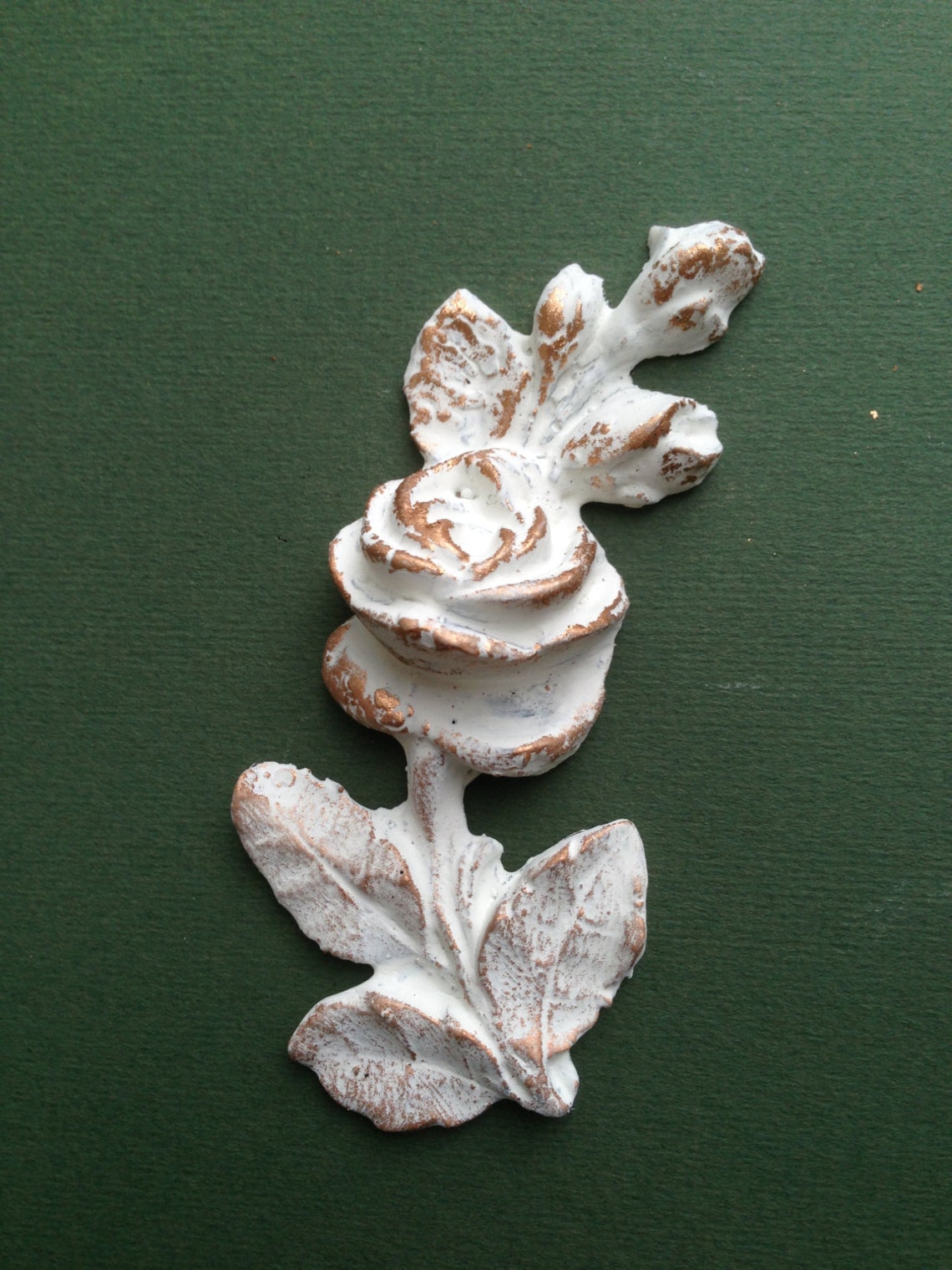 Shabby Chic Wreath Six Mouldings Resin Appliques With Farrow Etsy