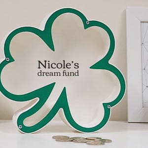 4 Leaf Clover Bank - Etsy