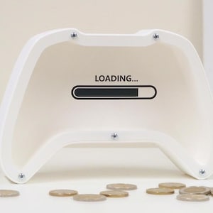Controller di gioco stampato in 3D, salvadanaio personalizzato per adulti, salvadanai per ragazzi: un regalo fantastico per gli amanti dei videogiochi!