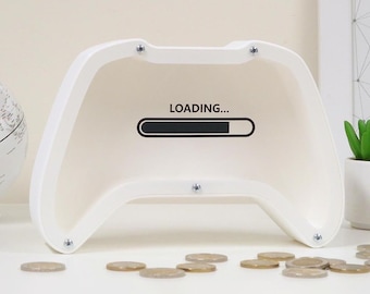 Controller di gioco stampato in 3D, salvadanaio personalizzato per adulti, salvadanai per ragazzi: un regalo fantastico per gli amanti dei videogiochi!