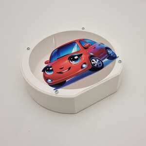 Personalized car piggy bank for girls, Cute and funny birthday gift for car lovers, 3d printed of PLA plastic image 7