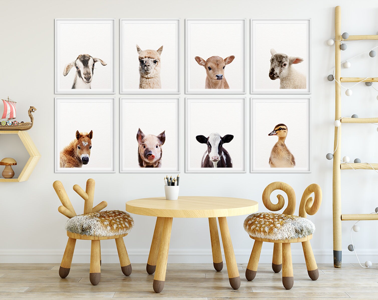 cow print nursery decor