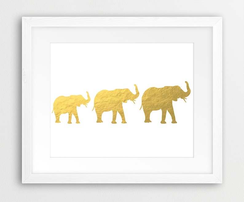 Elephant Printable, Gold Elephant Print, 3 Elephants Silhouette Gold Foil Texture, Gold Pets Wall Artwork, Nursery Decor, Electronic Print picture about Silhouette Printable Gold Foil known as Elephant Printable, Gold Elephant Print, A few Elephants Silhouette Gold Foil Texture, Gold Pets Wall Artwork, Nursery Decor, Electronic Print