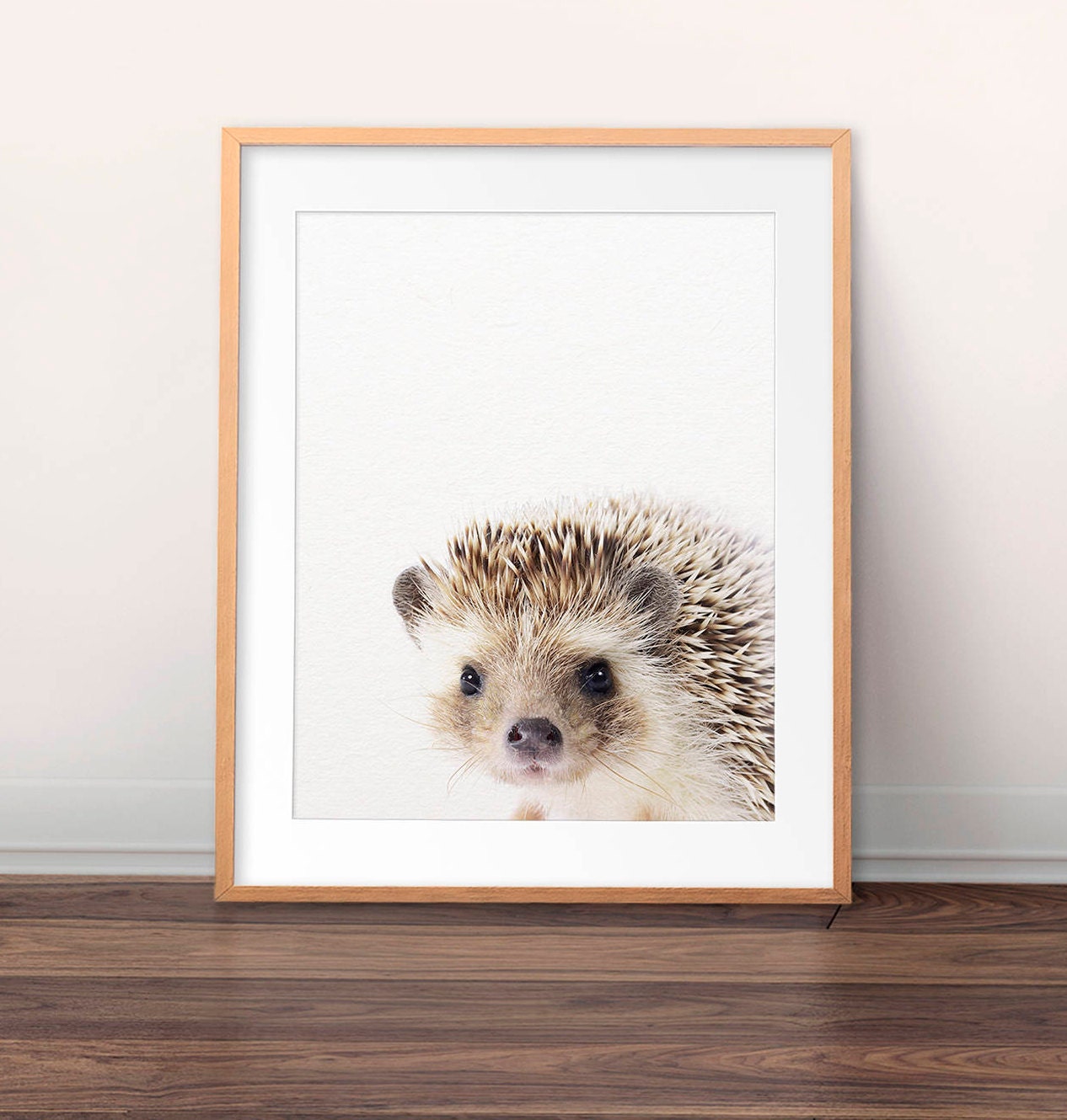 Hedgehog Print Woodland Nursery Decor Hedgehog Photo Baby Etsy
