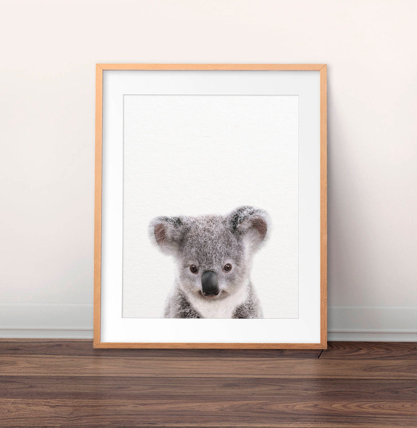 Baby Koala Print, Nursery Decor, Koala Bear, Koala Cub, Nursery Wall ...