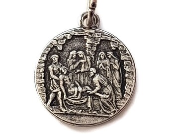 DIAMETRO CM 2 FIVE SAN BENEDETTO MEDALS 5 MEDAGLIE DI SAN BENEDETTO SMALTATE