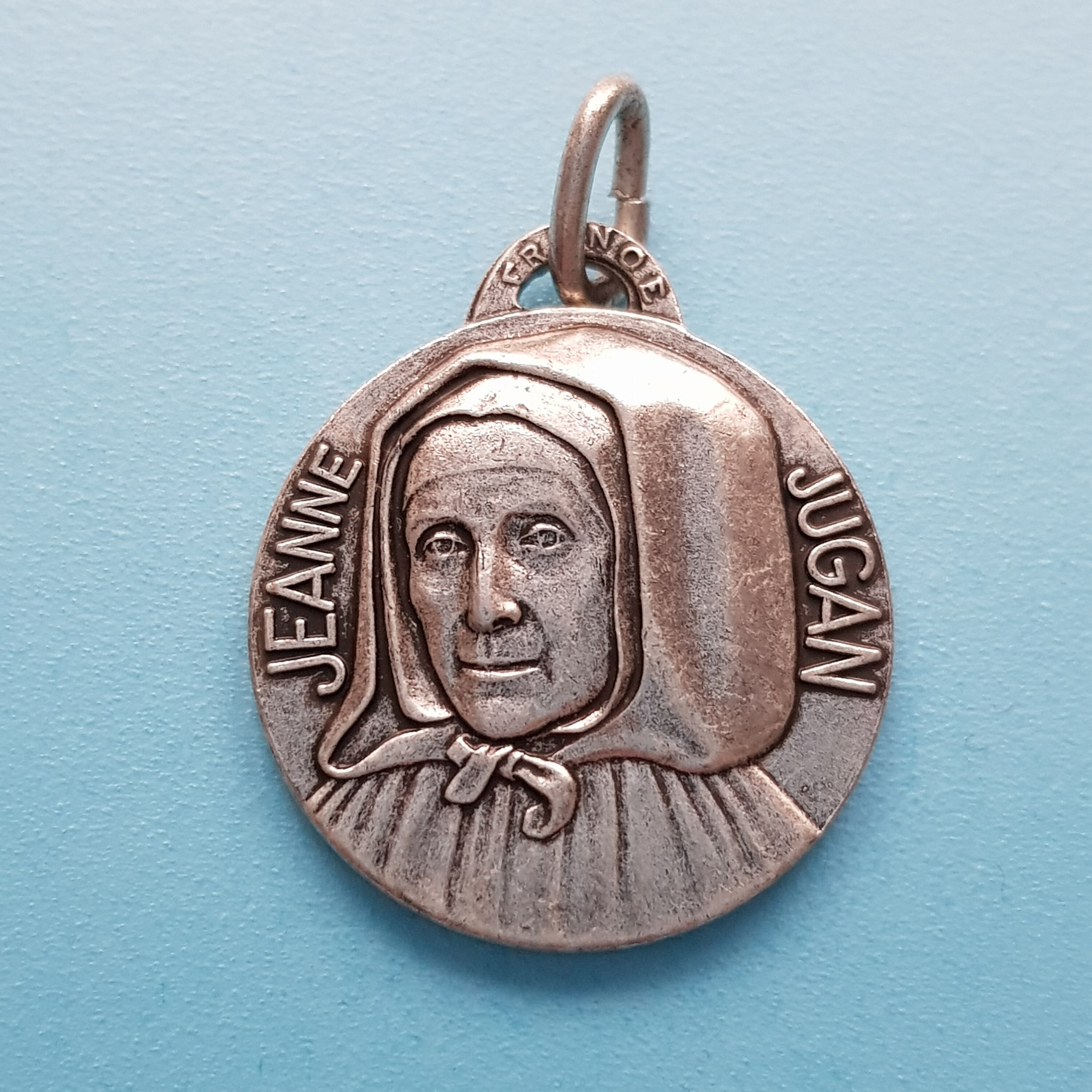 Pendentif Médaille Sainte Jeanne Jugan, Marie de La Croix Charme, Patronne Saint Des Personnes Âgées