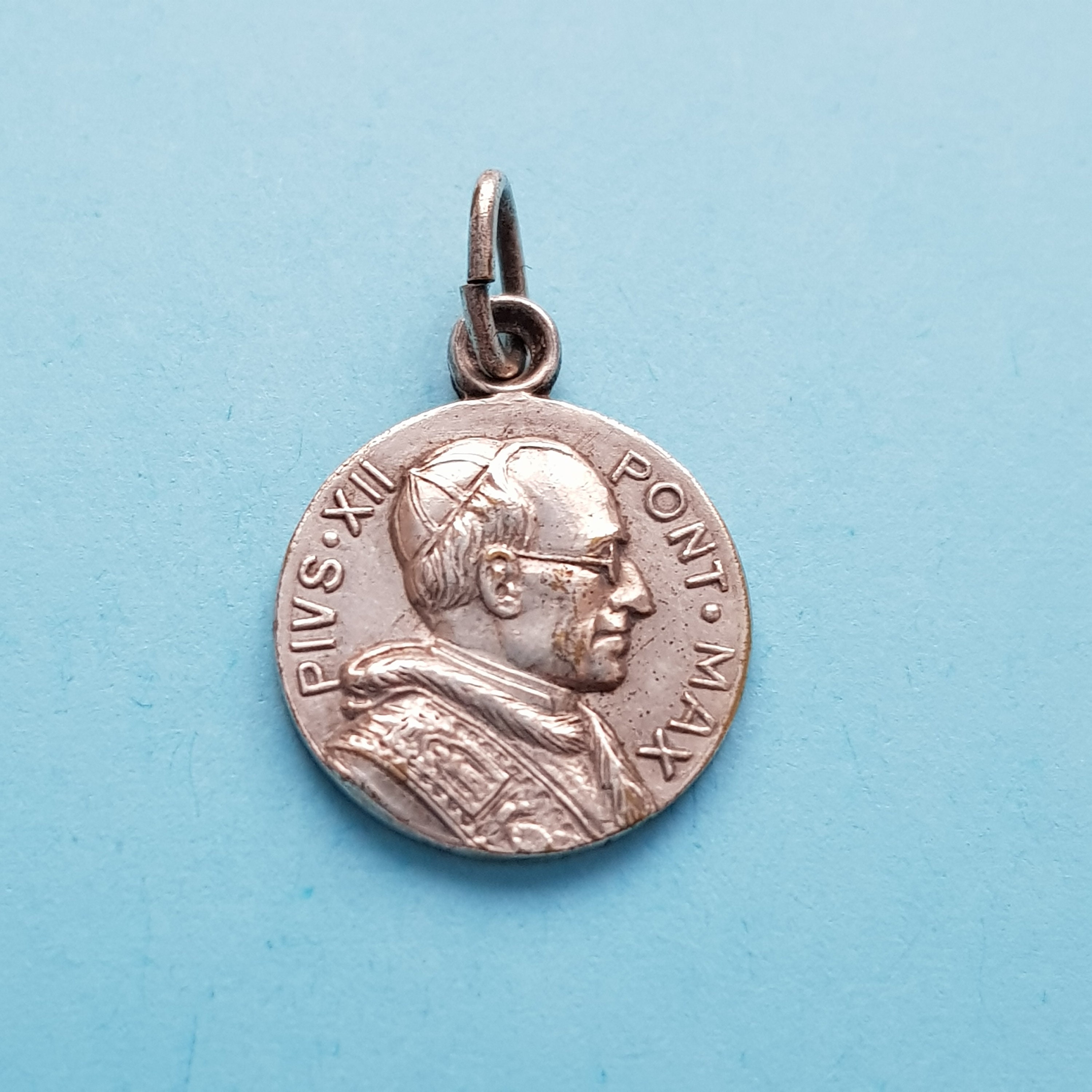 Pendentif de Médaille Du Pape Pie Xii, Papale, Charme Pontifical, Roms, Pont Max