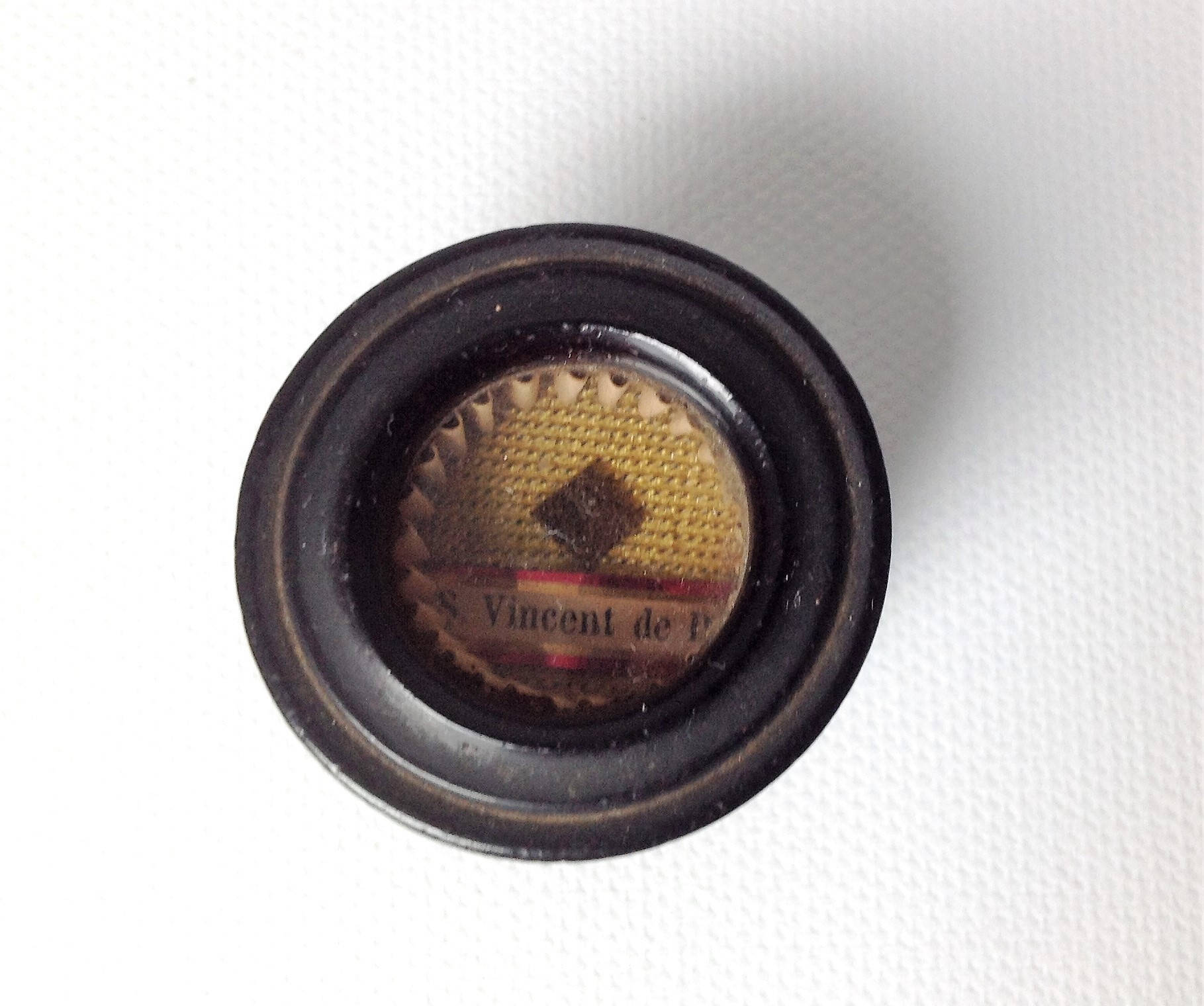 Reliquaire Antique Français Saint-Vincent-De-Paul