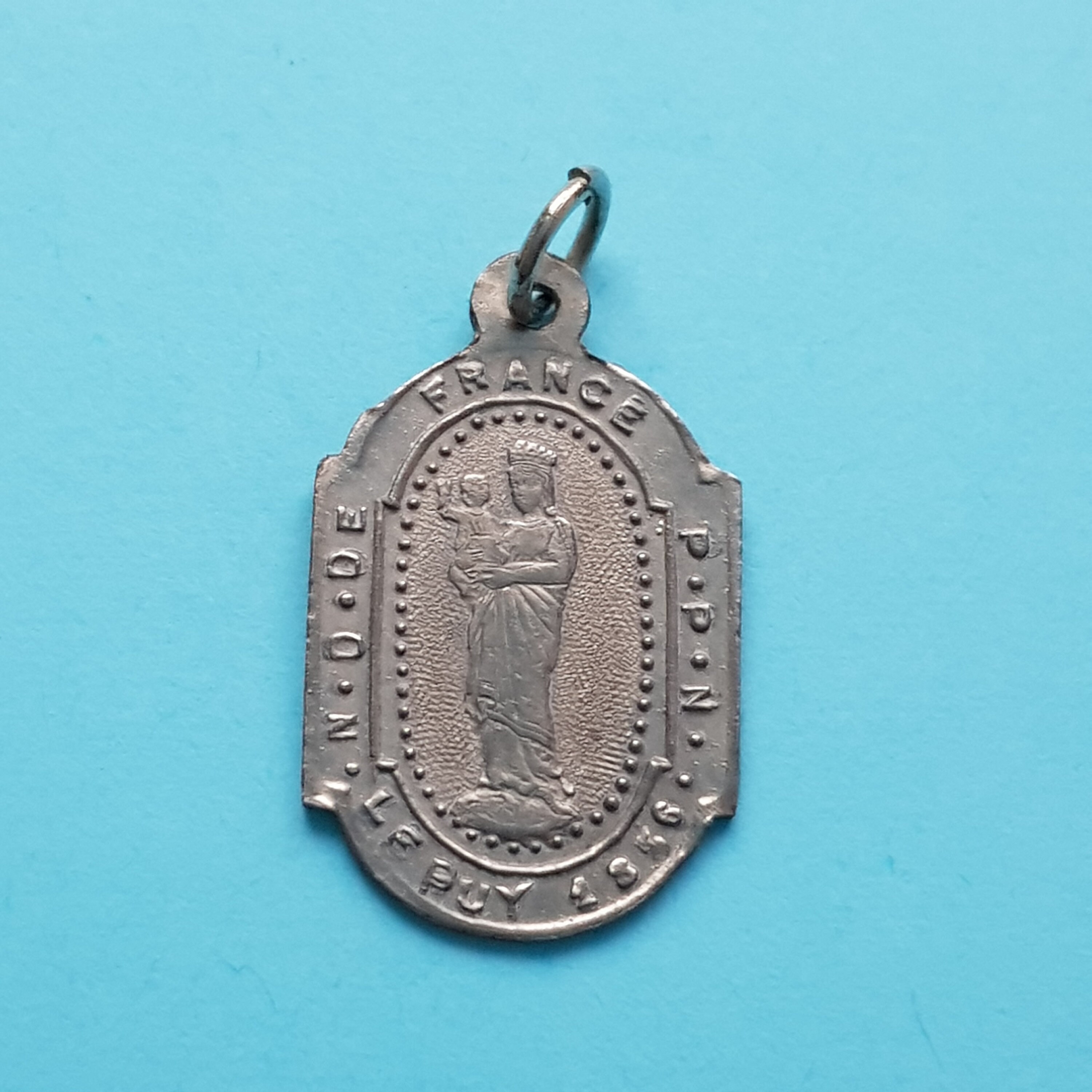 Pendentif Médaille Notre Dame de France, Du Puy