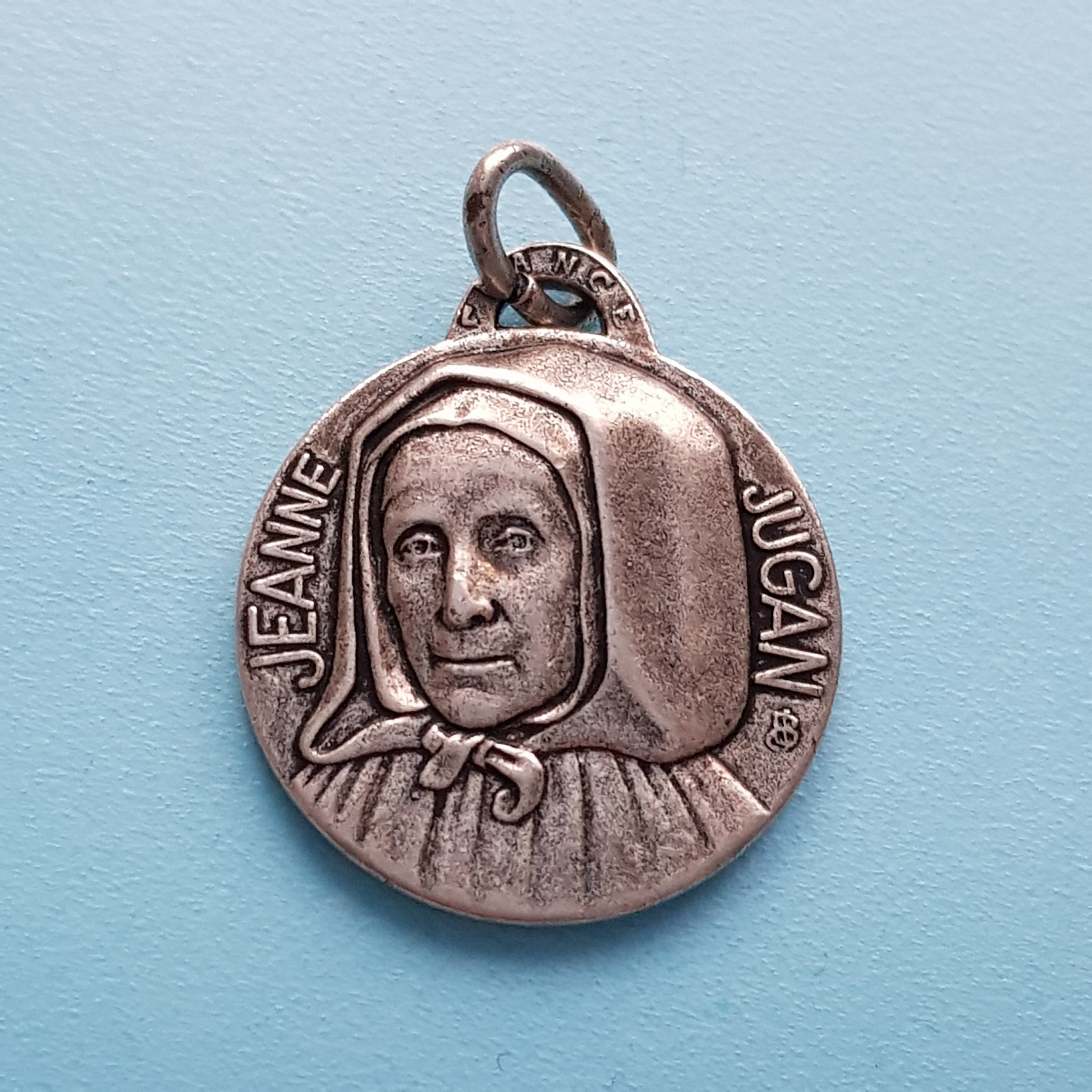 Pendentif Médaille Sainte Jeanne Jugan, Charme Marie de La Croix, Patronne Des Personnes Âgées